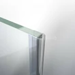 Kép 1/2 - Vízzáró profil, 8 mm-es üveghez, 220 cm-es, D profil, átlátszó