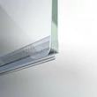 Kép 1/2 - Vízzáró profil, 8 mm-es üveghez, 220 cm-es, alsó vízvető, átlátszó