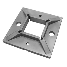 Rögzítő talp rozsdamentes oszlophoz