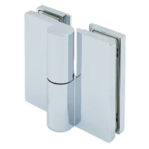 HIDE Üveg- üveg kiemelő zuhanypánt- jobbos kivitel rejtett csavarozással