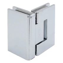 NÉGYZETES Üveg-Üveg pánt 90 fokos