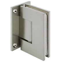 CUBE NÉGYZETES Fali pánt 90 fokos, SZÁLCSISZOLT