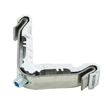 DUAL-DOOR Slim Sarok csatlakozó, keret nélküli üvegajtóhoz