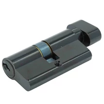 DUAL-DOOR Zárbetét kulcs-gomb, fekete