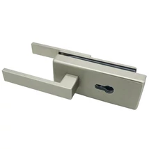 DUAL-DOOR Mágneses kilincsmű, keret nélküli üvegajtóhoz, szálcsiszolt