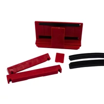 KE SZERELŐCSOMAG 6+6 PIROS ÁLLÍTHATÓ