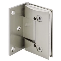 ORIGO DUAL-1-T2AD-SC Fali zuhanypánt 90° aszimmetrikus talppal - ÁLLÍTHATÓ kivitel SZÁLCSISZOLT