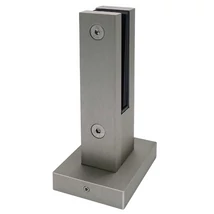 Spigot mini oszlop vonalmenti üvegkorláthoz, szálcsiszolt