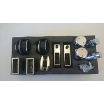 Tolóajtós zuhanykabinhoz szett - CSŐ NÉLKÜL