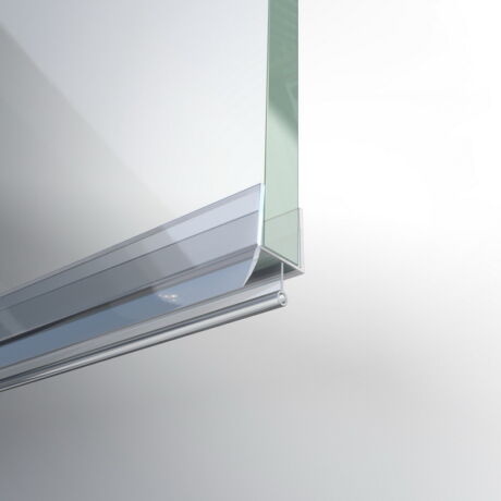 ExtraClear alsóvízvető profil, 8 mm-es üvegre, 220 cm