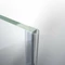 Vízzáró profil, 6 mm-es üveghez, 200 cm-es, D profil, átlátszó